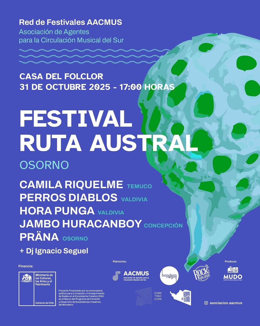 Este 31 de Octubre llega la primera versión del “RUTA AUSTRAL FEST” 💥🌊 Este encuentro es el te