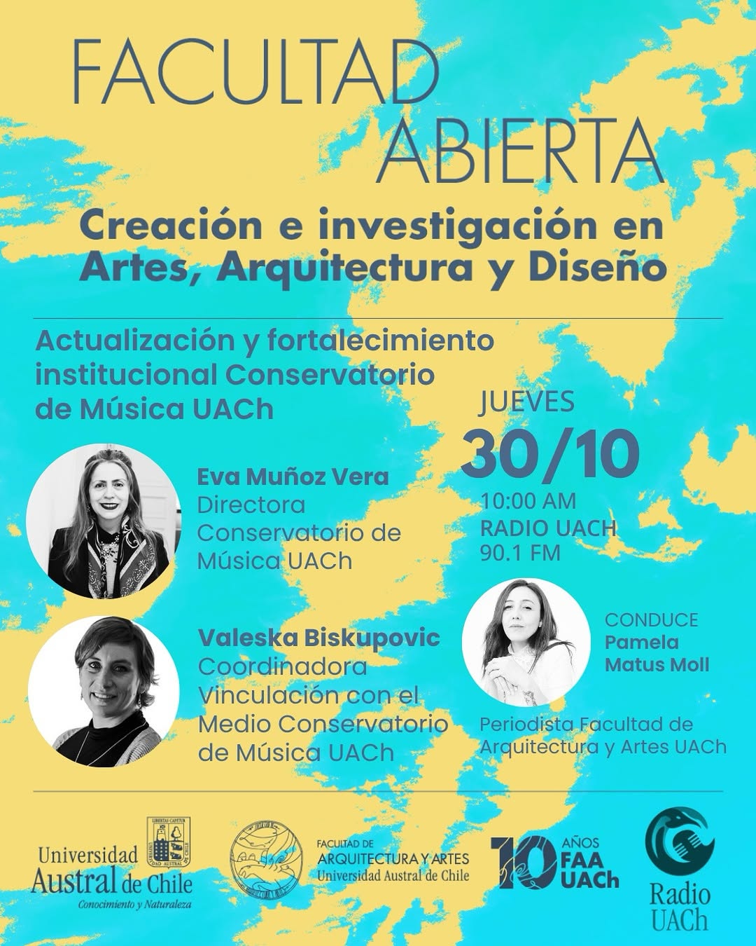 🎙️ FACULTAD ABIERTACreación e investigación en Artes, Arquitectura y DiseñoEste jueves 30 de oc